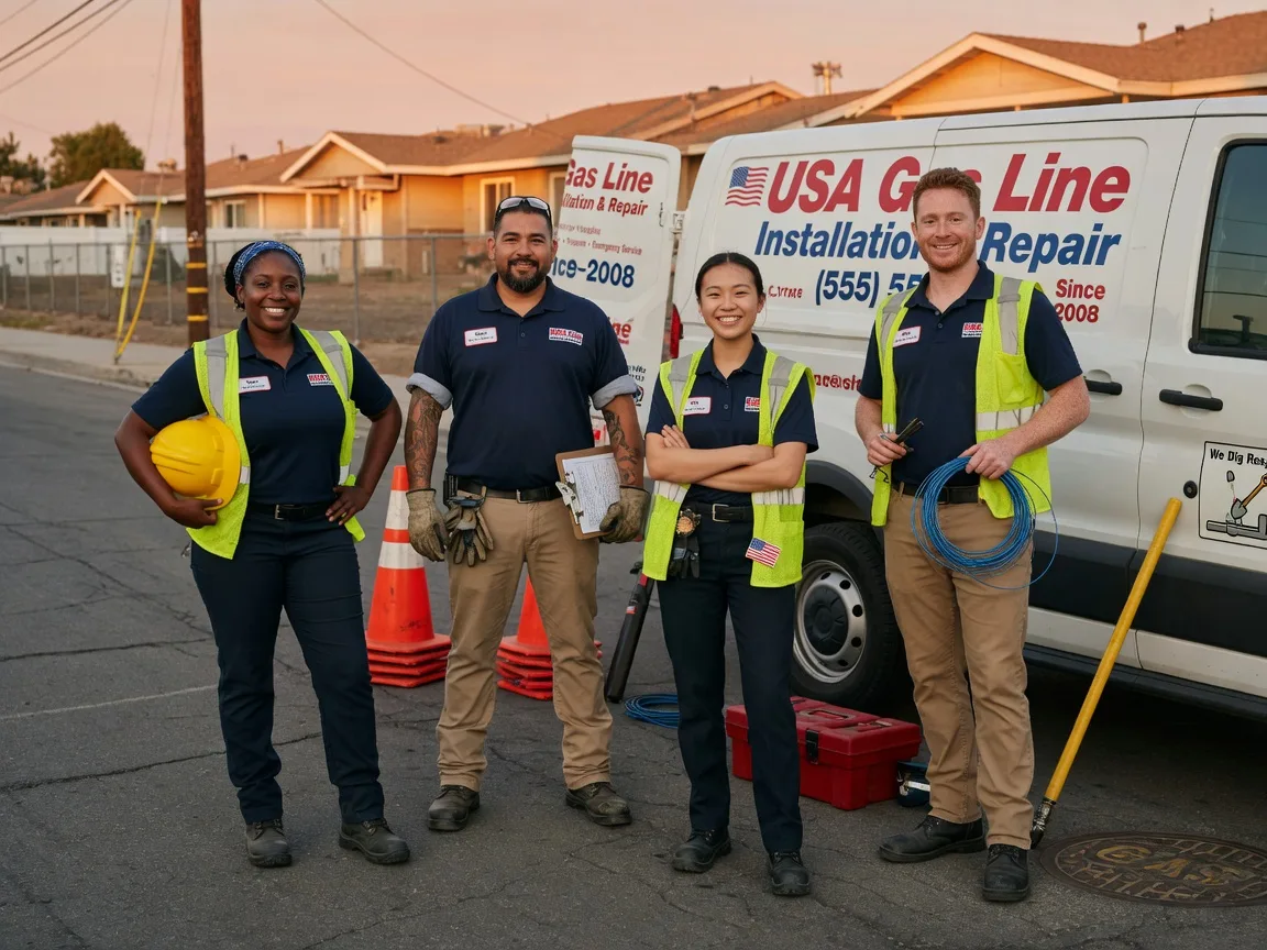 Gas Line Installation company in Export, PA